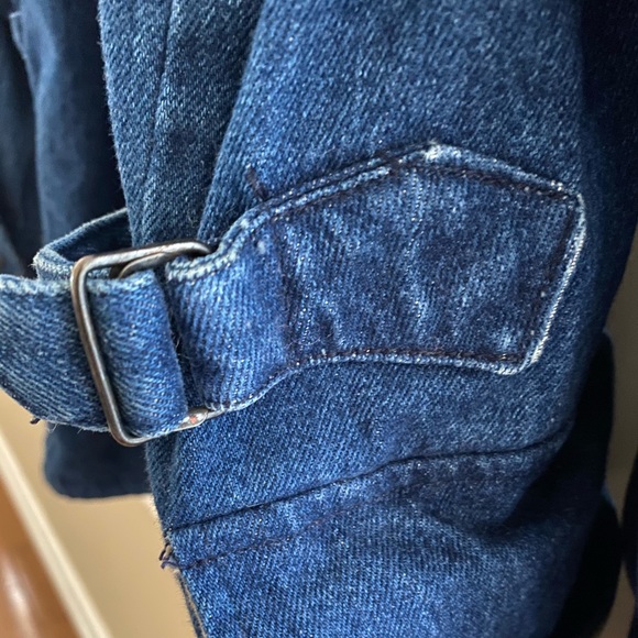 VINTAGE ann taylor denim jacket - Picture 6 of 6